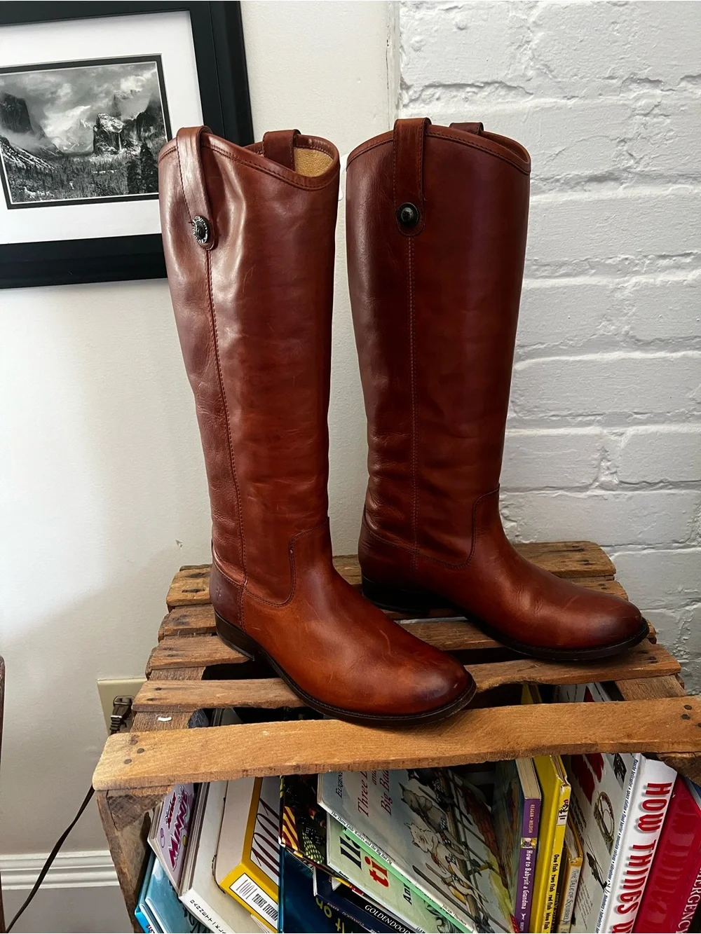 Frye gently worn